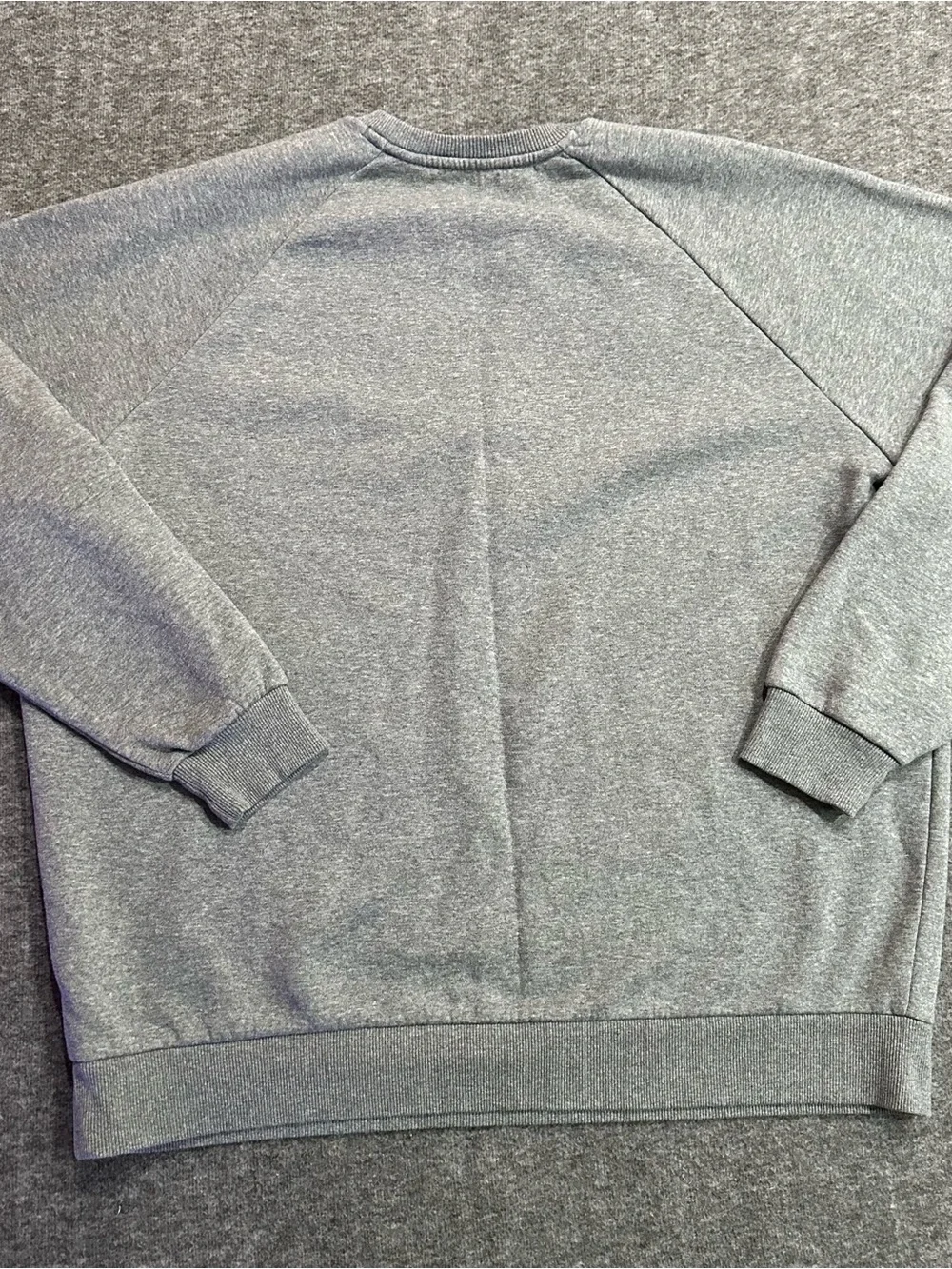 Under Armour Fleece Crewneck Sweatshirt Gray Logo XL Loose Fit Pullover